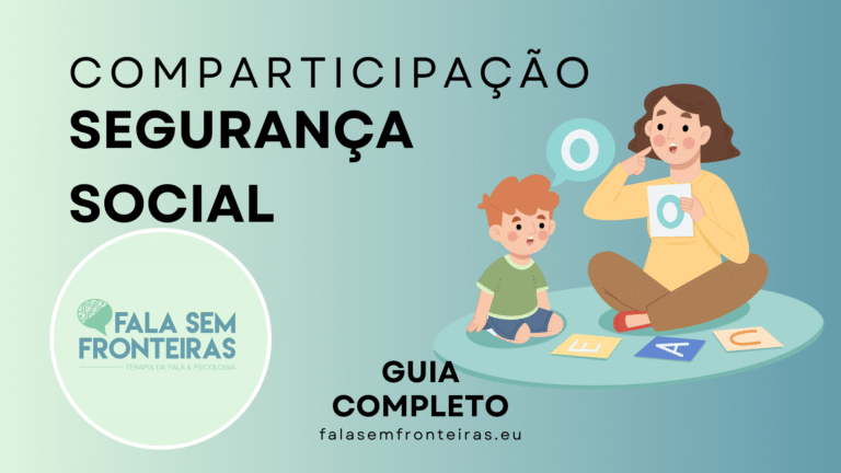 comparticipação terapia da fala segurança social